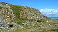 Île Carn : le cairn (entrées centrale et nord).