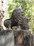 The two lions at Prasat Boram.