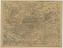 1896 (Bineteau, Carte vélocipédique des environs de Paris)