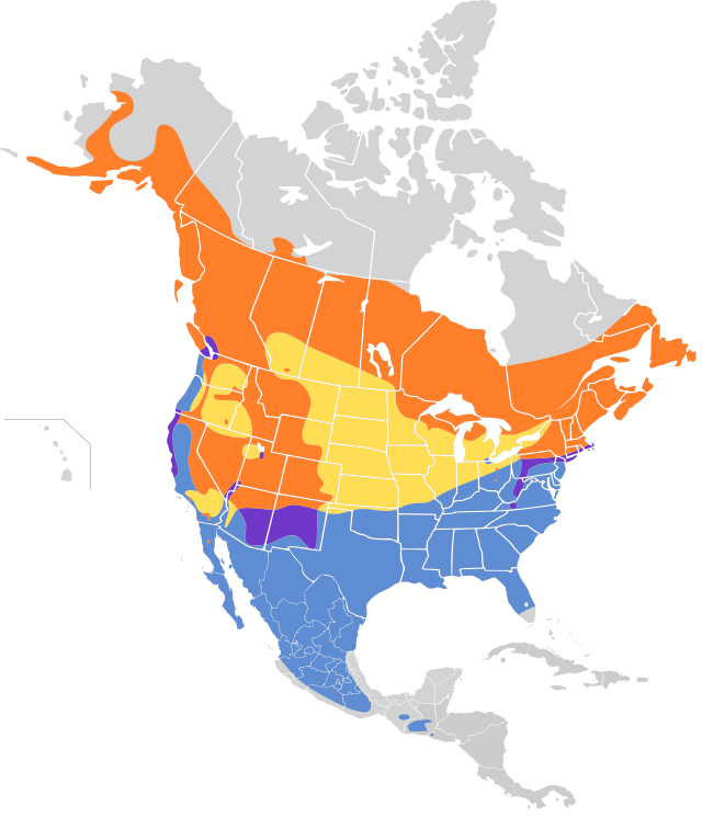 Mapa występowania