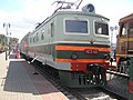 ChS3-45 at the Moscow Railway Museum, Rizhsky station