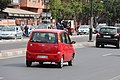 * Nomination A Changhe car in Marrakech, Morocco. By User:Maurits90 --Reda benkhadra 03:58, 28 April 2017 (UTC) * Decline Insufficient quality.Not sharp enough, heavy chromatic aberration and object too small in the composition, the cut black car is not helping either, sorry. --W.carter 17:58, 1 May 2017 (UTC)