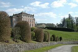 The hamlet of Saint-Fontaine with its château and chapel, part of Pailhe