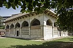 Chausath Khamba and tomb of Mirza Nizammudin Aziz-ka-Kokaltash (son of Ataga Khan)