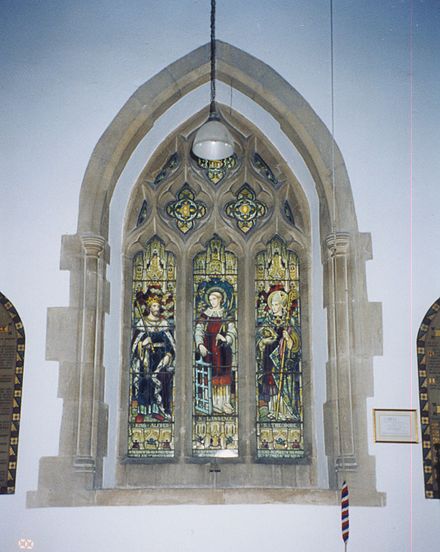 Jeston window, St Lawrence's Church