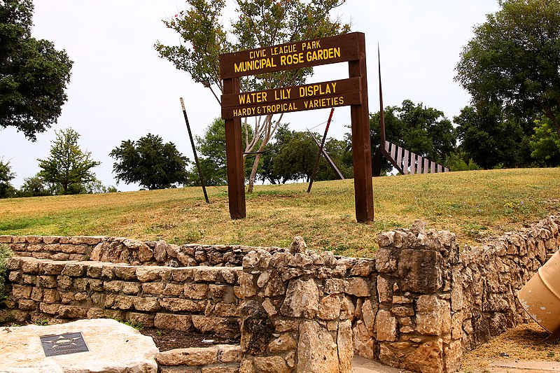 File:Civic League Park Sign San Angelo Texas.jpg