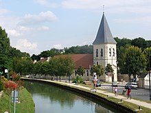 Canal de l'Ourcq bei Claye-Souilly