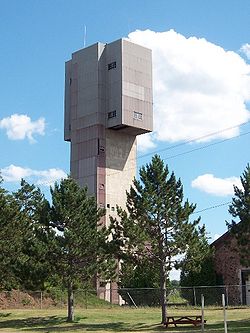 Cliffs Mine on Marquette Range Cliffs Shaft Mine tower.jpg