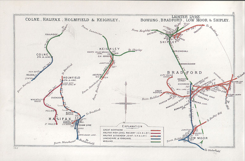 File:Colne, Halifax, Holmfield & Keighley Laister Dyke, Bowling, Bradford, Low Moor & Shipley RJD 8.jpg