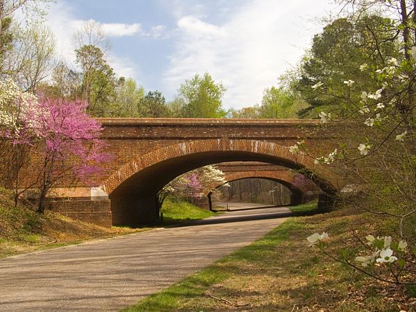 Bridges along the Colonial Parkway