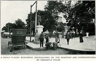 Dr. Samuel Mitchel Smith and Sons Memorial Fountain Statue and memorial in Columbus, Ohio