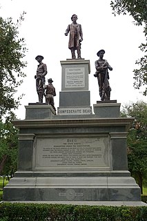 <i>Confederate Soldiers Monument</i> (Austin, Texas) Monument in Austin, Texas, U.S.