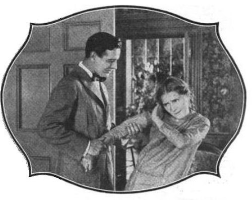 Tearle with Mary Pickford in the silent film Stella Maris (1918)