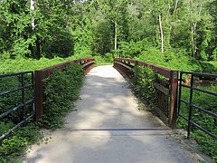 Cross County Trail 1st crossing