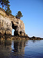 Crozon : la Pointe de Saint-Hernot 2 (l'arche naturelle en gros plan)