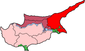 Poziția regiunii Districtul Famagusta
