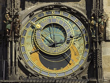 File:Czech-2013-Prague-Astronomical clock face.jpg