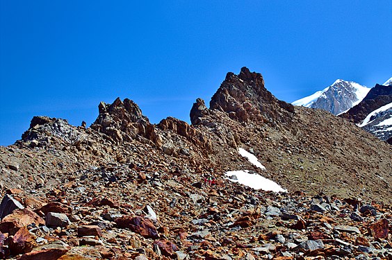 Le Désert de Pierre Ronde dans le Massif du Mont-Blanc