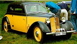 DKW Reichsklasse Limousine F 7-600 (1937)