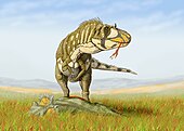 Artist's restoration of Daspletosaurus torosus. Daspletosaurus torDB.jpg