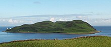 Davaar Island at the mouth of Campbeltown Loch