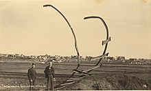 Part of the track where the explosion took place at Braamfontein on 19 February 1896. DeelVanDieSpoorlynWaarDieOntploffingPlaasgevindHetTeMaraisburgOp19Februarie1896.jpg