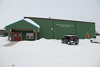 Deninu School School in Fort Resolution, Northwest Territories, Canada