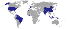 Thumbnail for List of diplomatic missions of Suriname