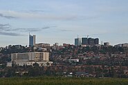 Downtown Kigali ve papirüs bataklığı Ekim 2012.JPG