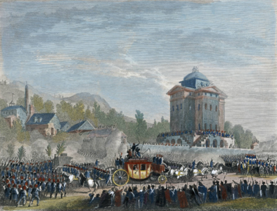 Крал Луи XVI се завръща в Париж след опита за бягство (25 юни 1791)