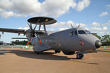 C-295 AEW prototype at the Royal International Air Tattoo in 2011 EADS CASA C-295 AEW.jpg