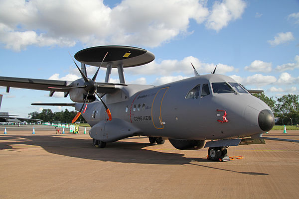 C-295 AEW prototype at the Royal International Air Tattoo in 2011