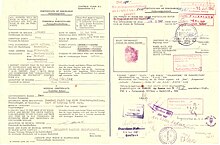 Certificate of Discharge
of a German General
(Front- and Backside) EB-Kriegsgefangenen-Entlassungsausweis.jpg