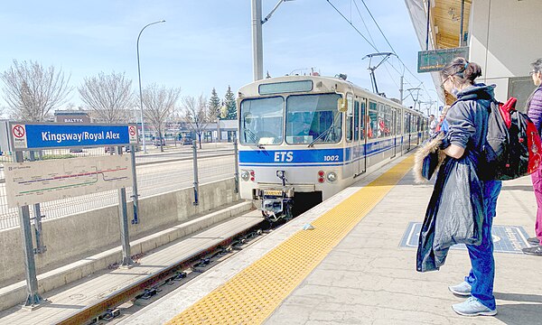 Inside the LRT station