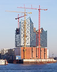 Elbphilharmonie im Bau, Hamburg (von Thomas Wolf)