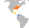 Empidonax virescens map.svg
