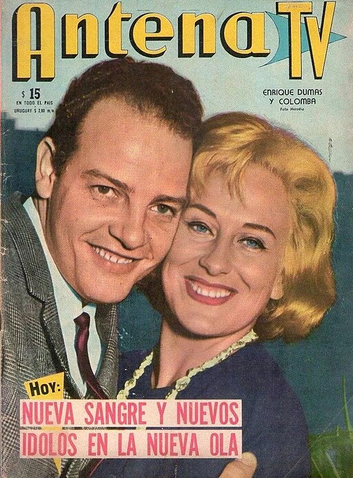 Enrique Dumas y Colomba - Antena TV, 1964