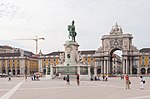 Estatua de Don José I, Plaza del Comercio, Lisboa, Portekiz, 2012-05-12, DD 05.JPG