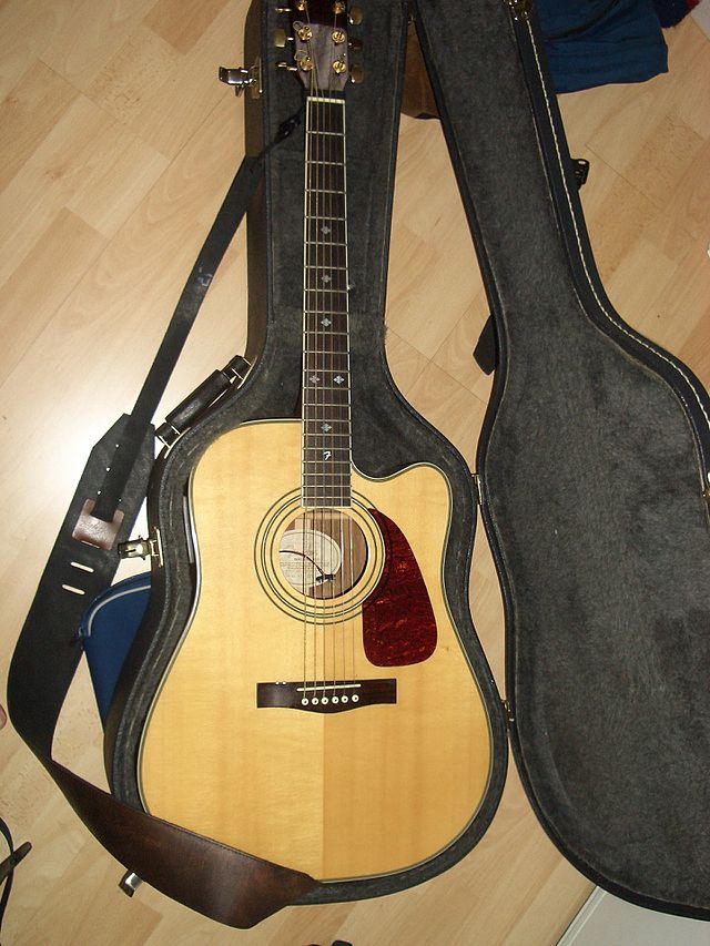 Guitare électro-acoustique — Wikipédia