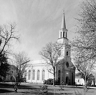 An old picture from the congregation First Presbyterian Church, 642 Telfair Street, Augusta, (Richmond County, Georgia).jpg