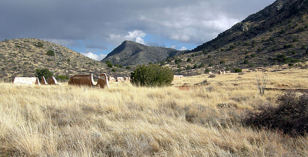 Fort Bowie site near Apache Pass.