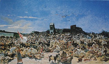 Френк Бухзер. «Ринок у місті Танжер», 1880 р.