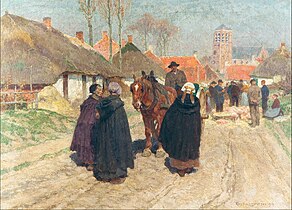 Frans Van Leemputten - Market day in the Campine.jpg