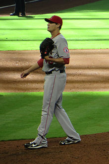 Garrett Richards of the Texas Rangers pitches against the Minnesota News  Photo - Getty Images