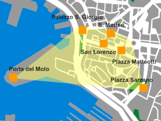 Molo (Genoa) Quartiere in Liguria, Italy