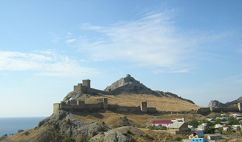 File:Genova fortress Sudak.jpg