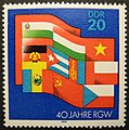 GDR stamp: 40 years Comecon