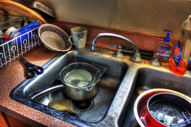 File:Gfp-messy-kitchen-sink.jpg