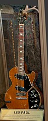 Gibson Les Paul Recording owned by Les Paul - The Vault - Rock Memorabilia Museum, HRC London.jpg