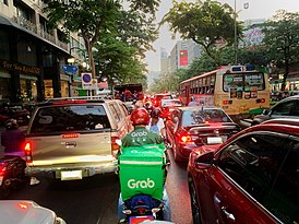Grab Delivery Driver on Bangkok Road.jpg